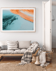 Journi - Shark Bay Wall Art - Framed Print - Days Adrift
