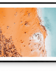 Layla - Shark Bay Wall Art - Framed Print - Days Adrift