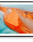 Maia - Shark Bay Wall Art - Framed Print - Days Adrift