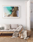 Isra - Coral Bay Wall Art - Framed Print - Days Adrift