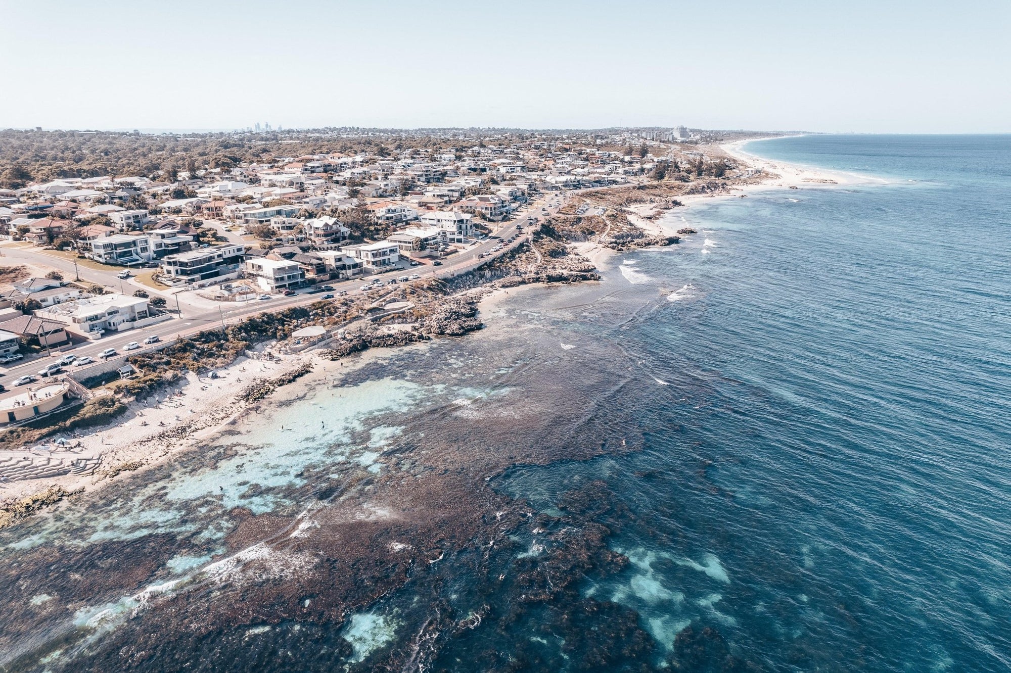 Alva - Mettams Pool Wall Art - Framed Print - Days Adrift