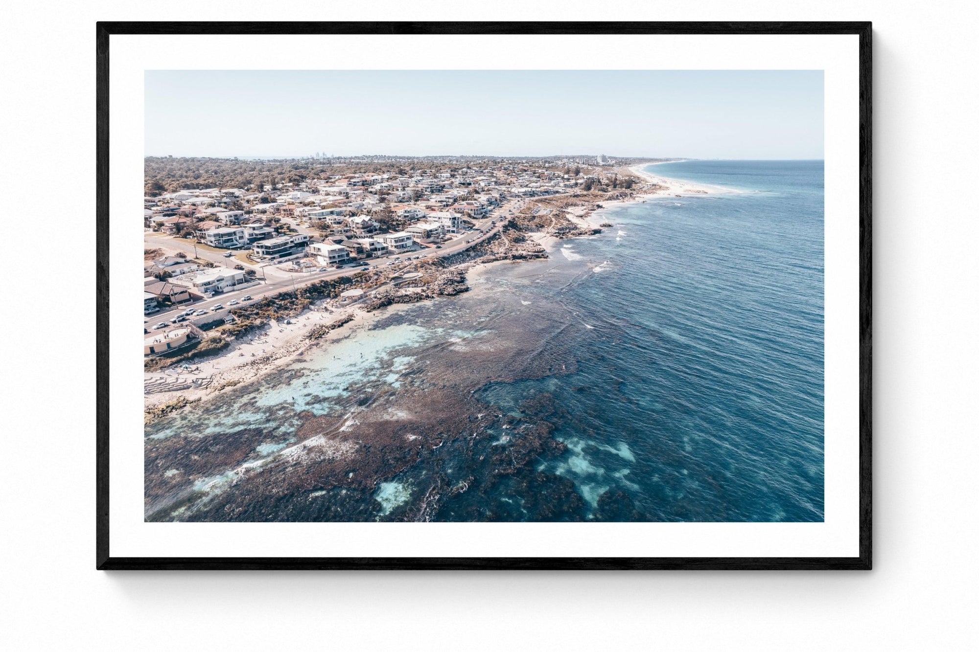 Alva - Mettams Pool Wall Art - Framed Print - Days Adrift