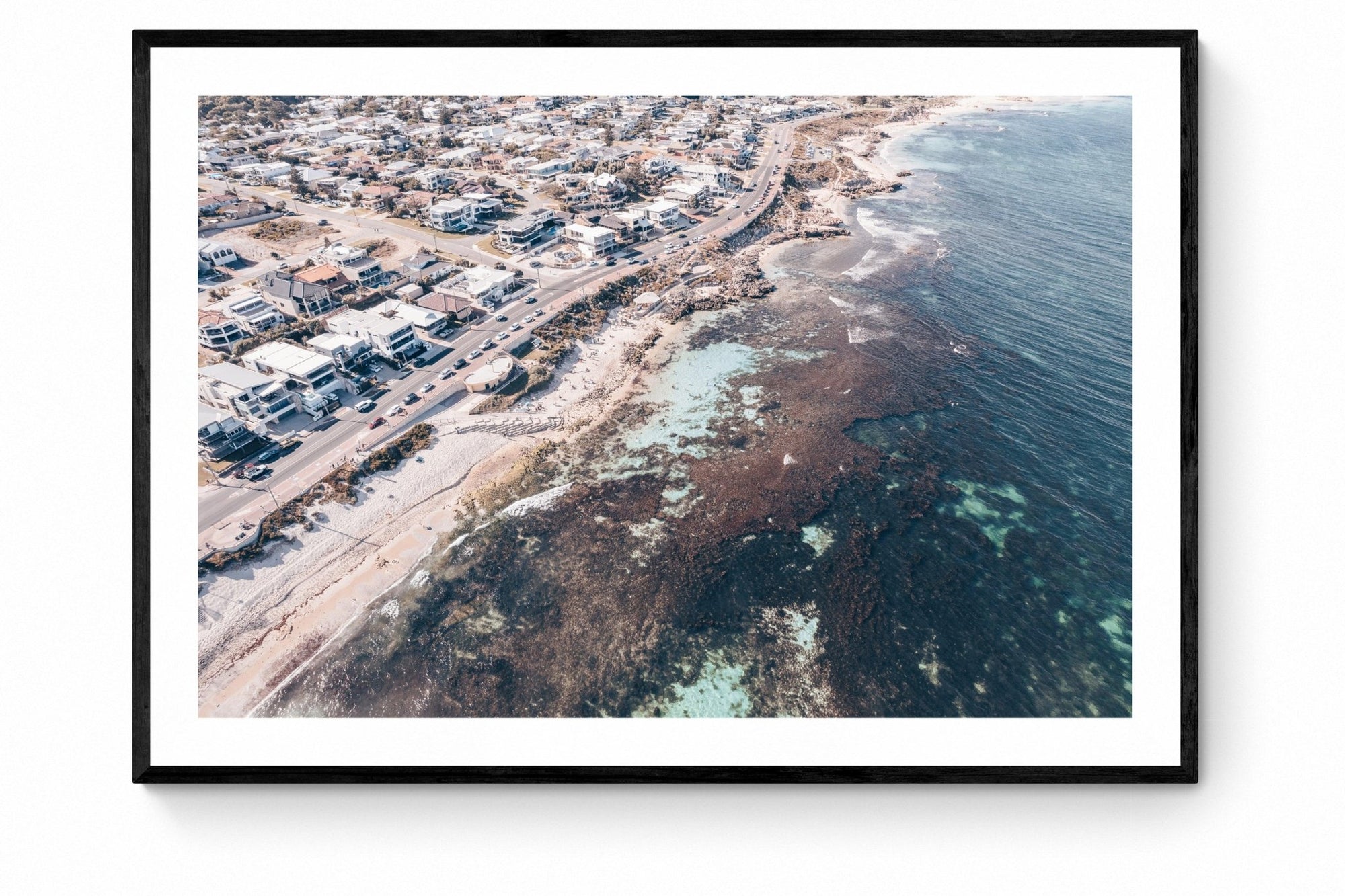 Anastasiya - Mettams Pool Wall Art - Framed Print - Days Adrift