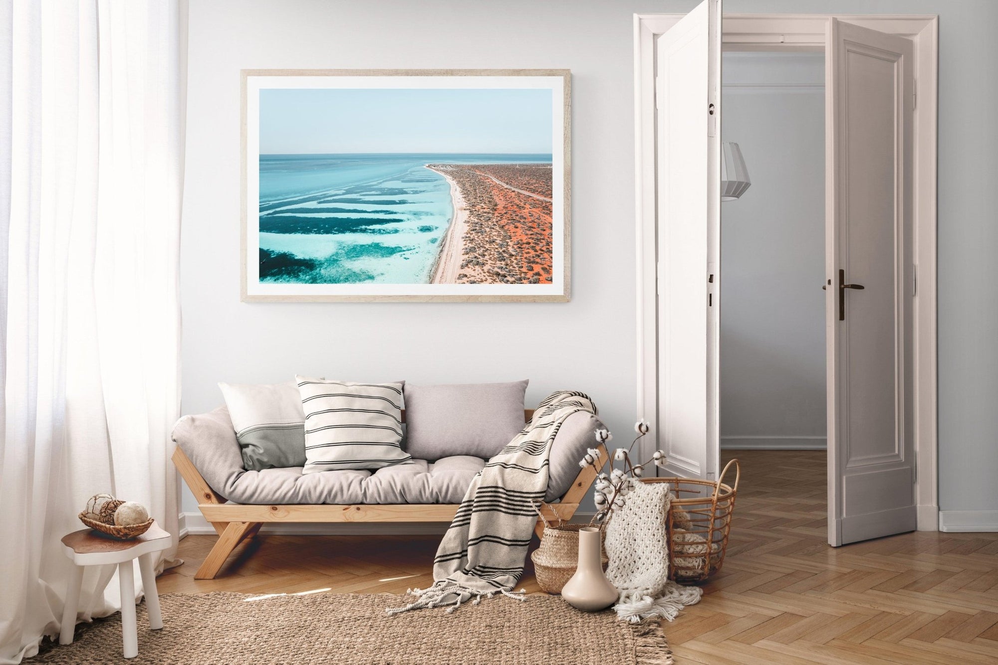 Andrea - Monkey Wall Art - Framed Print - Days Adrift