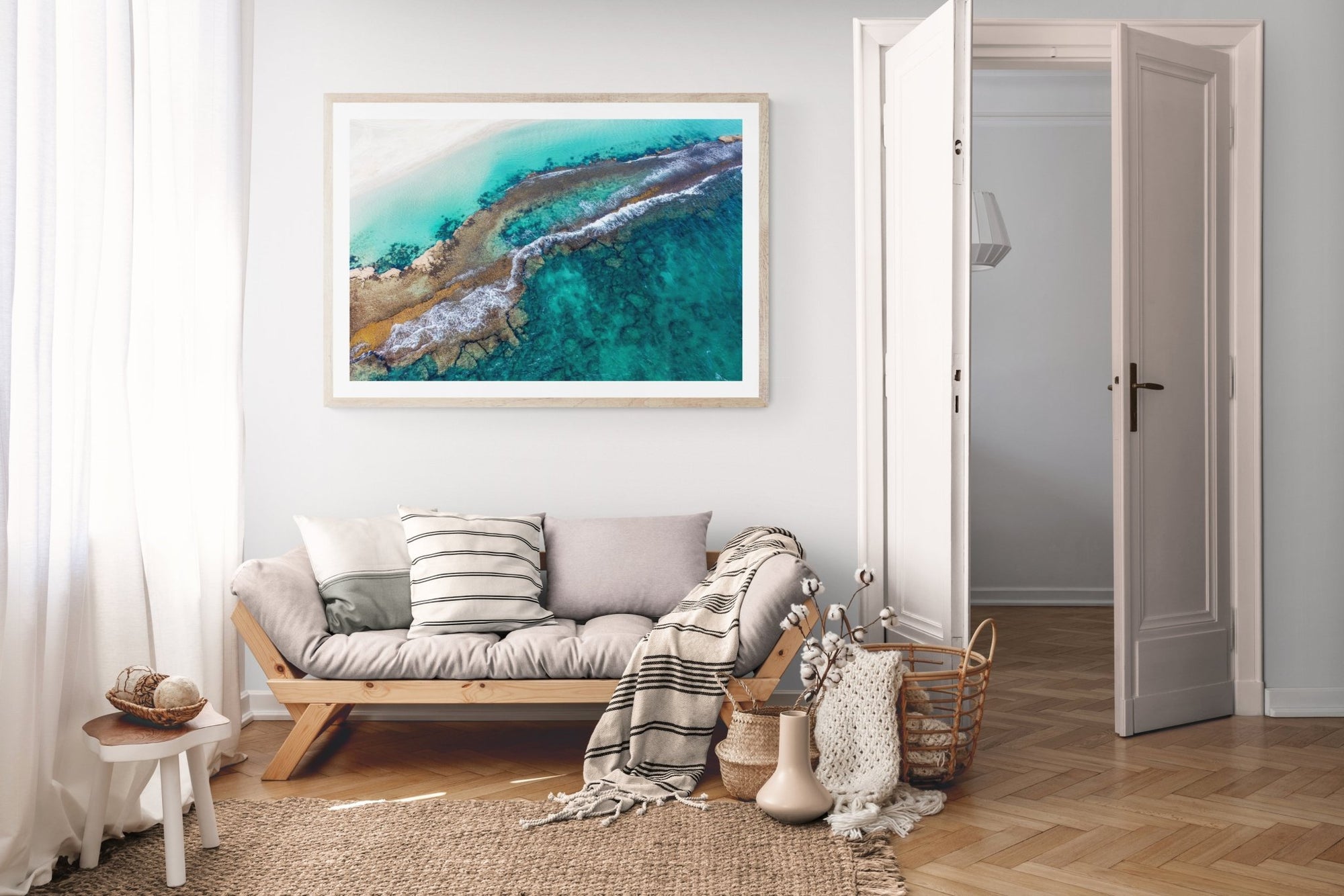 Apollo - Coral Bay Wall Art - Framed Print - Days Adrift