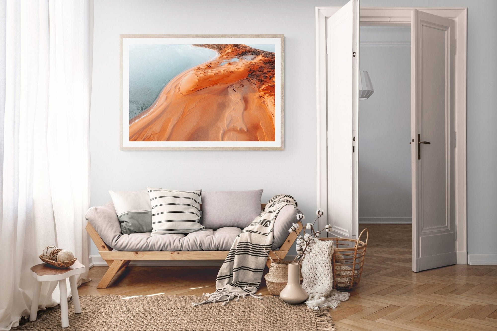 Bronwen - Shark Bay Wall Art - Framed Print - Days Adrift