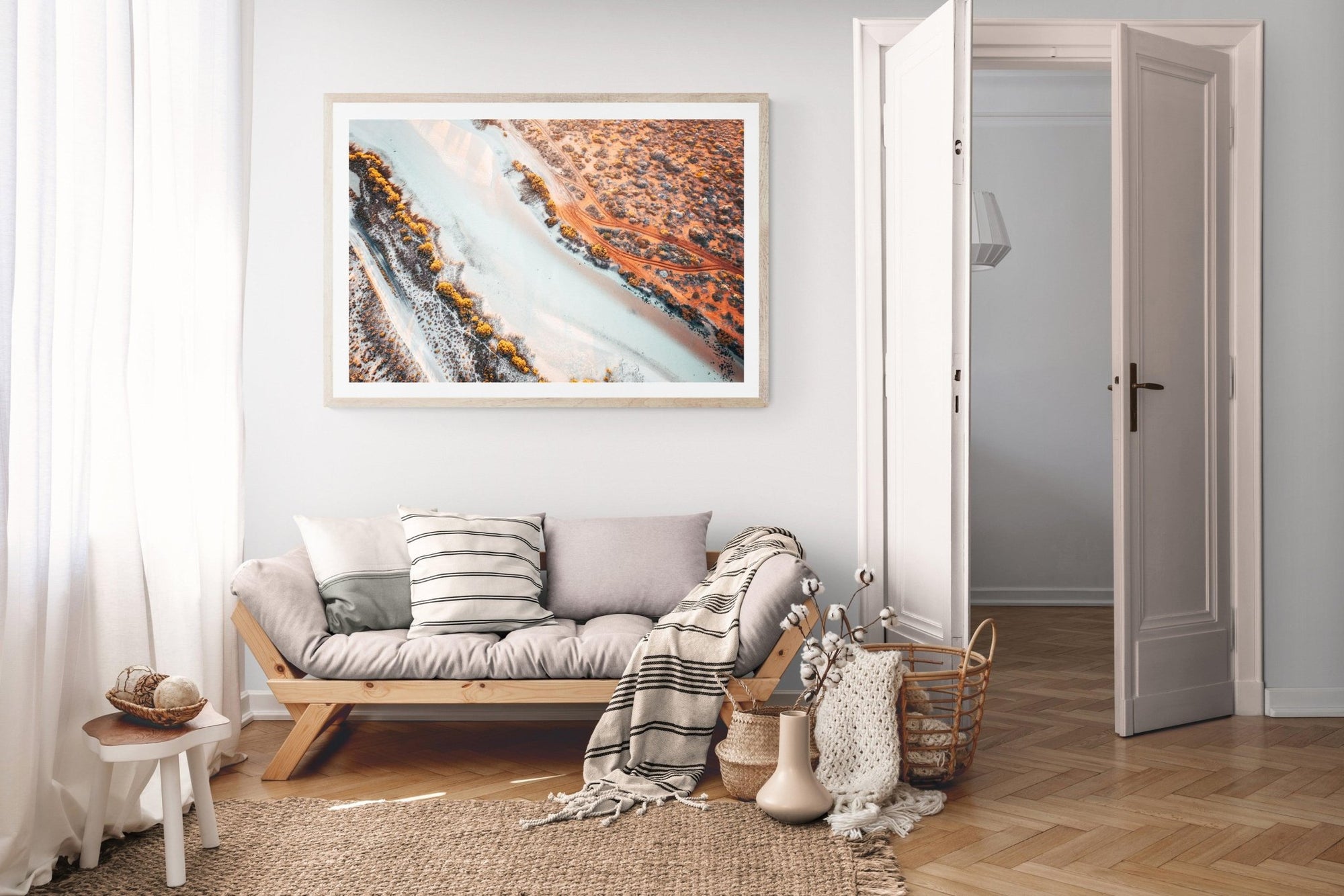 Charles - Shark Bay Wall Art - Framed Print - Days Adrift