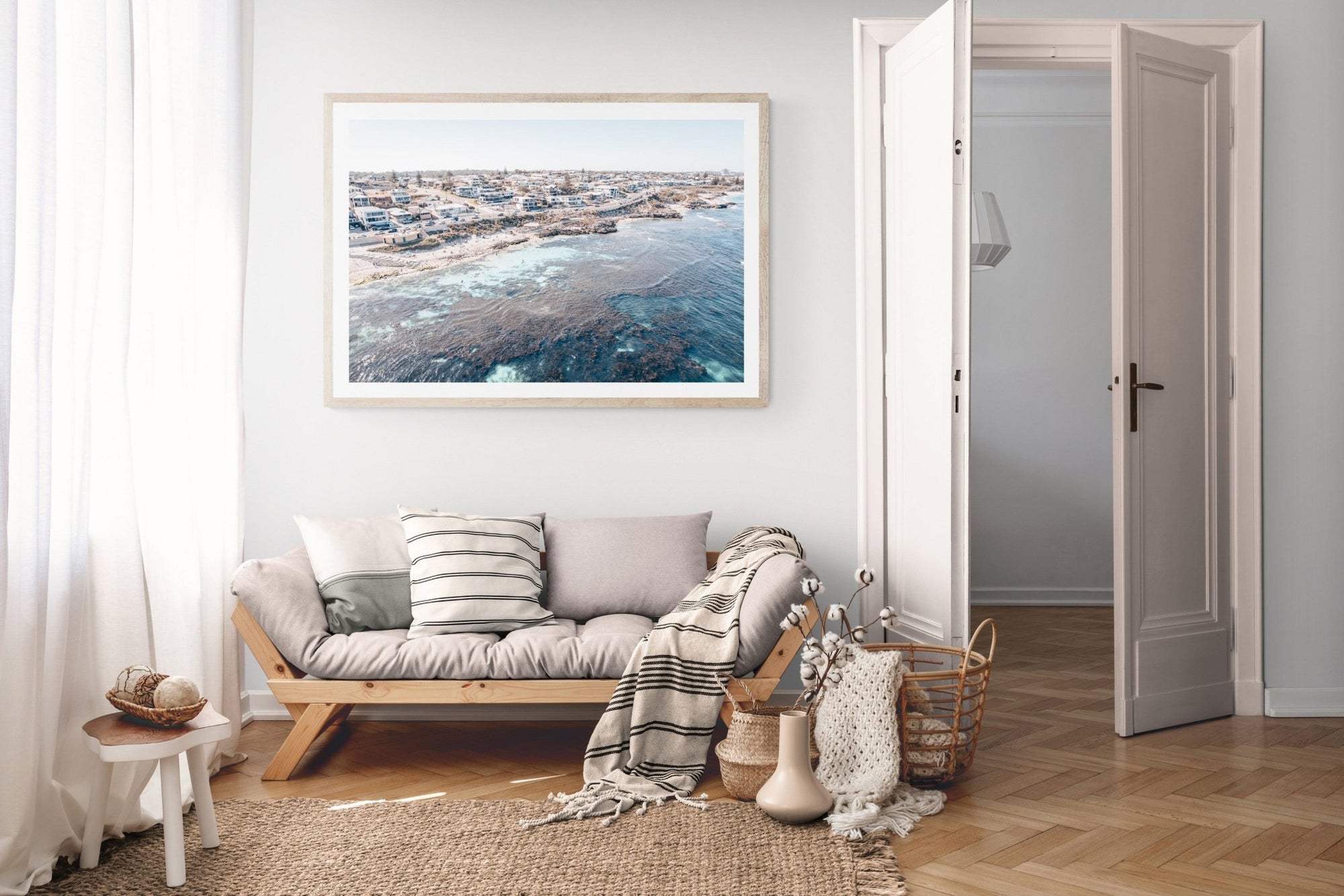 Finn - Mettams Pool Wall Art - Framed Print - Days Adrift