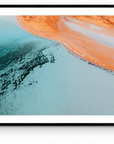 Journi - Shark Bay Wall Art - Framed Print - Days Adrift