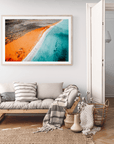 Kayla - Shark Bay Wall Art - Framed Print - Days Adrift