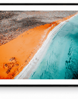 Kayla - Shark Bay Wall Art - Framed Print - Days Adrift