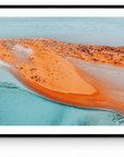 Laney - Shark Bay Wall Art - Framed Print - Days Adrift