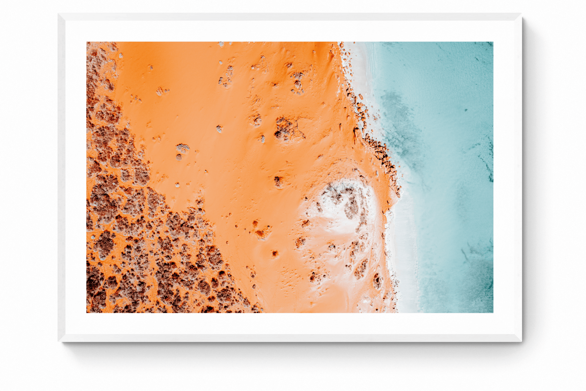 Layla - Shark Bay Wall Art - Framed Print - Days Adrift