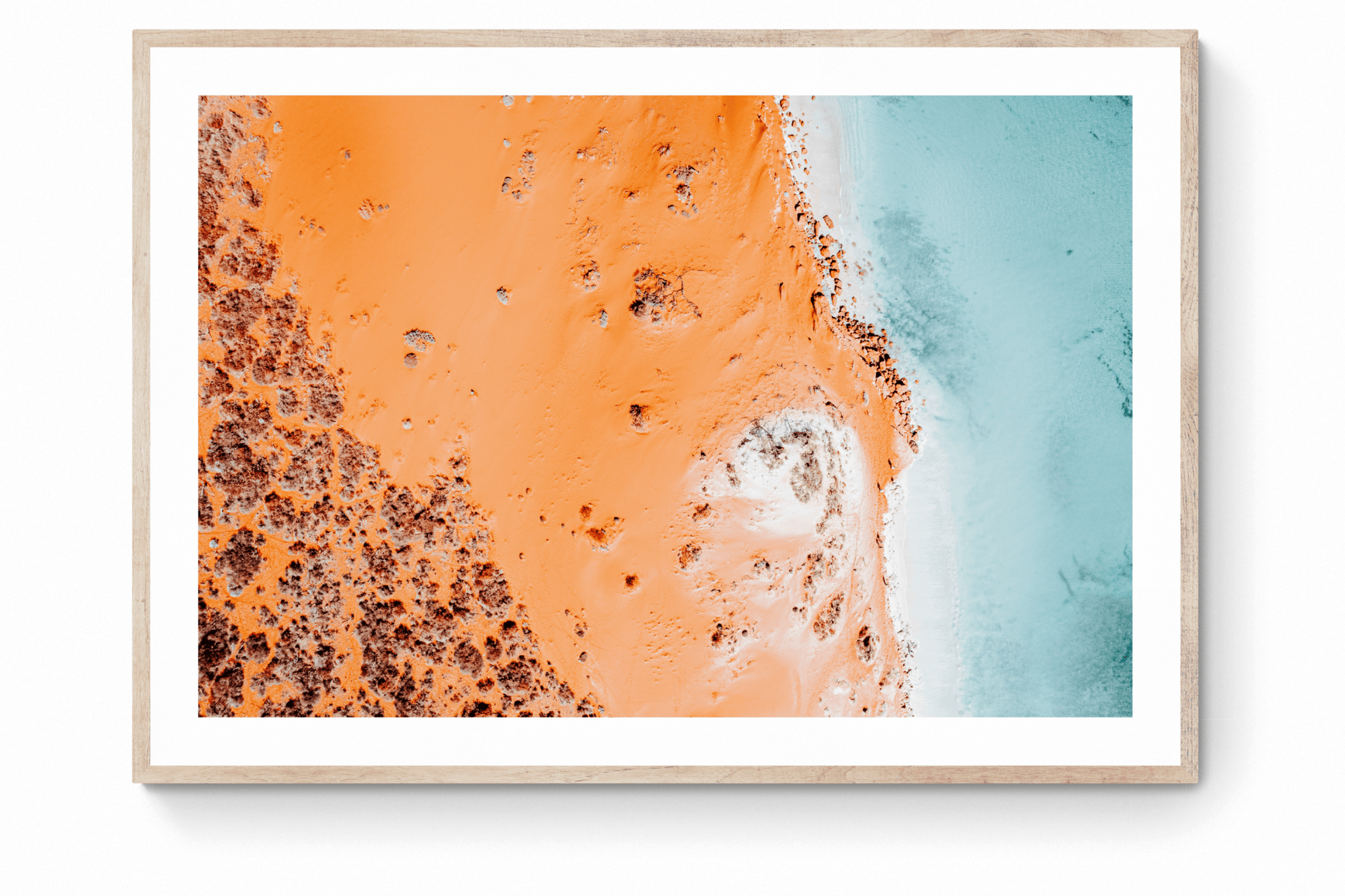 Layla - Shark Bay Wall Art - Framed Print - Days Adrift