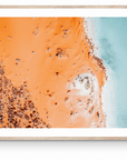Layla - Shark Bay Wall Art - Framed Print - Days Adrift