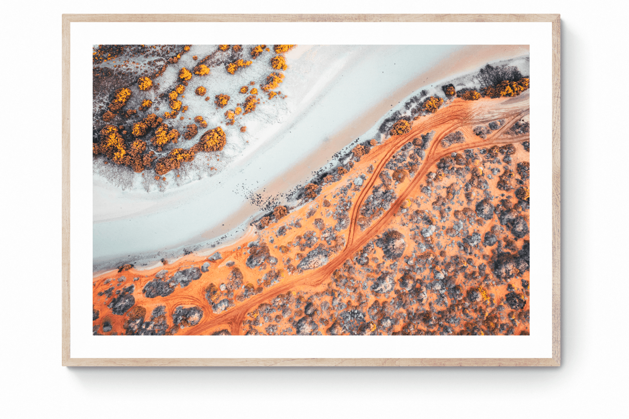 Lesley - Shark Bay Wall Art - Framed Print - Days Adrift