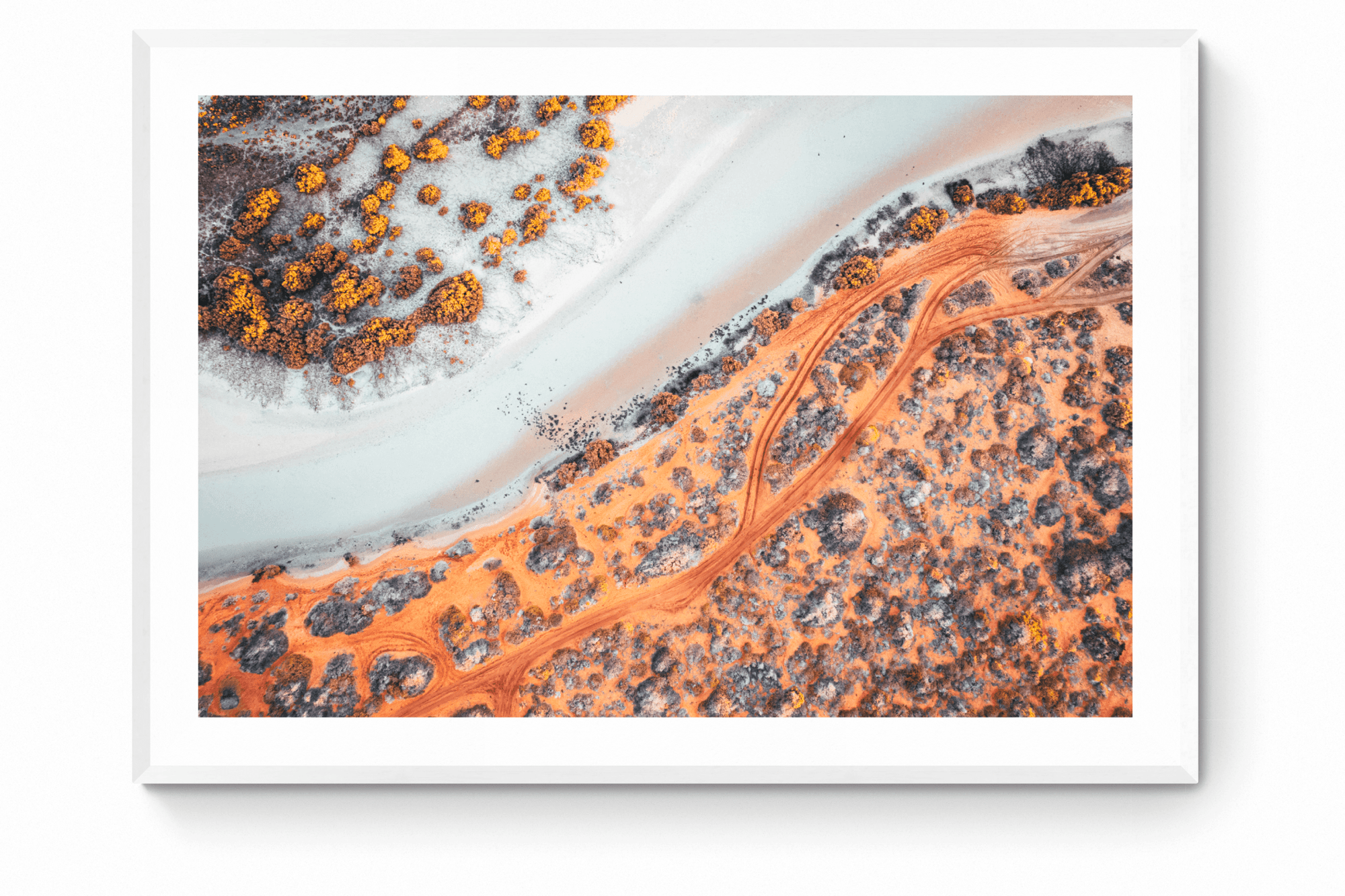 Lesley - Shark Bay Wall Art - Framed Print - Days Adrift