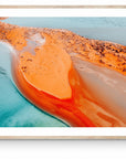 Maia - Shark Bay Wall Art - Framed Print - Days Adrift
