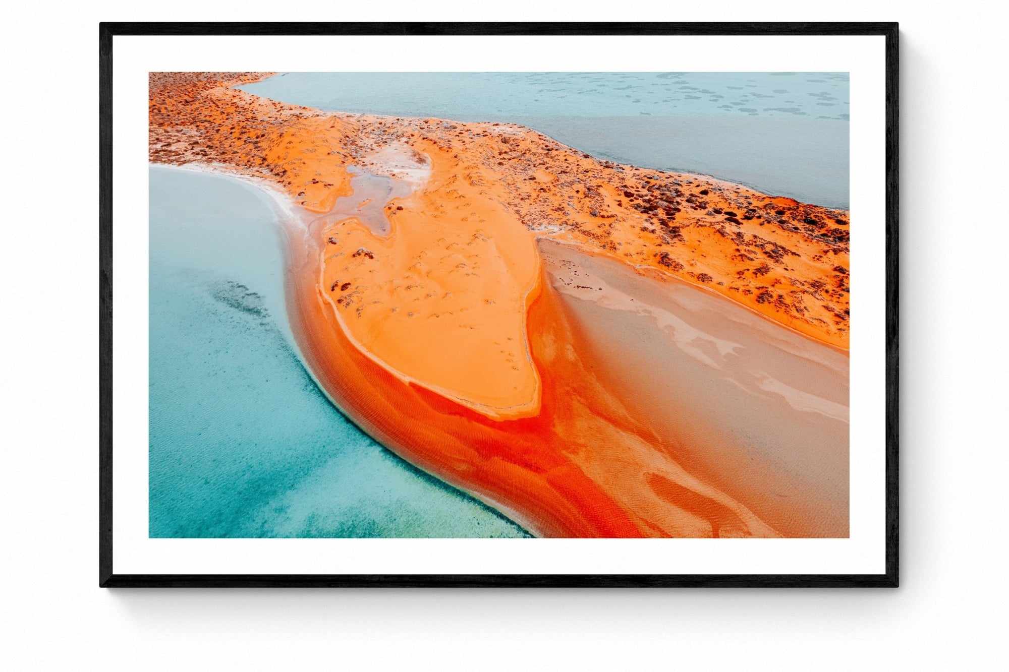 Maia - Shark Bay Wall Art - Framed Print - Days Adrift