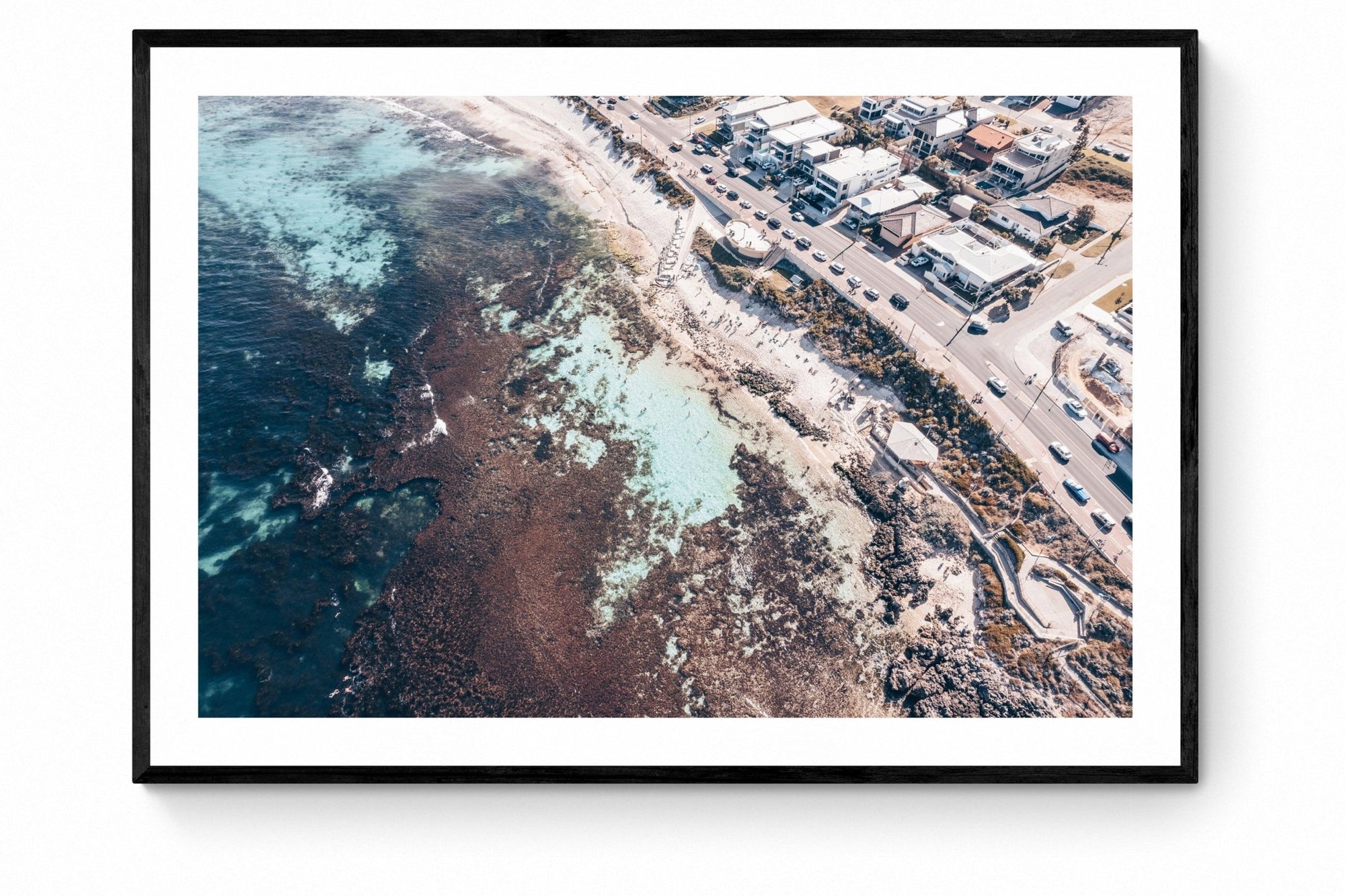 Nikita - Mettams Pool Wall Art - Framed Print - Days Adrift