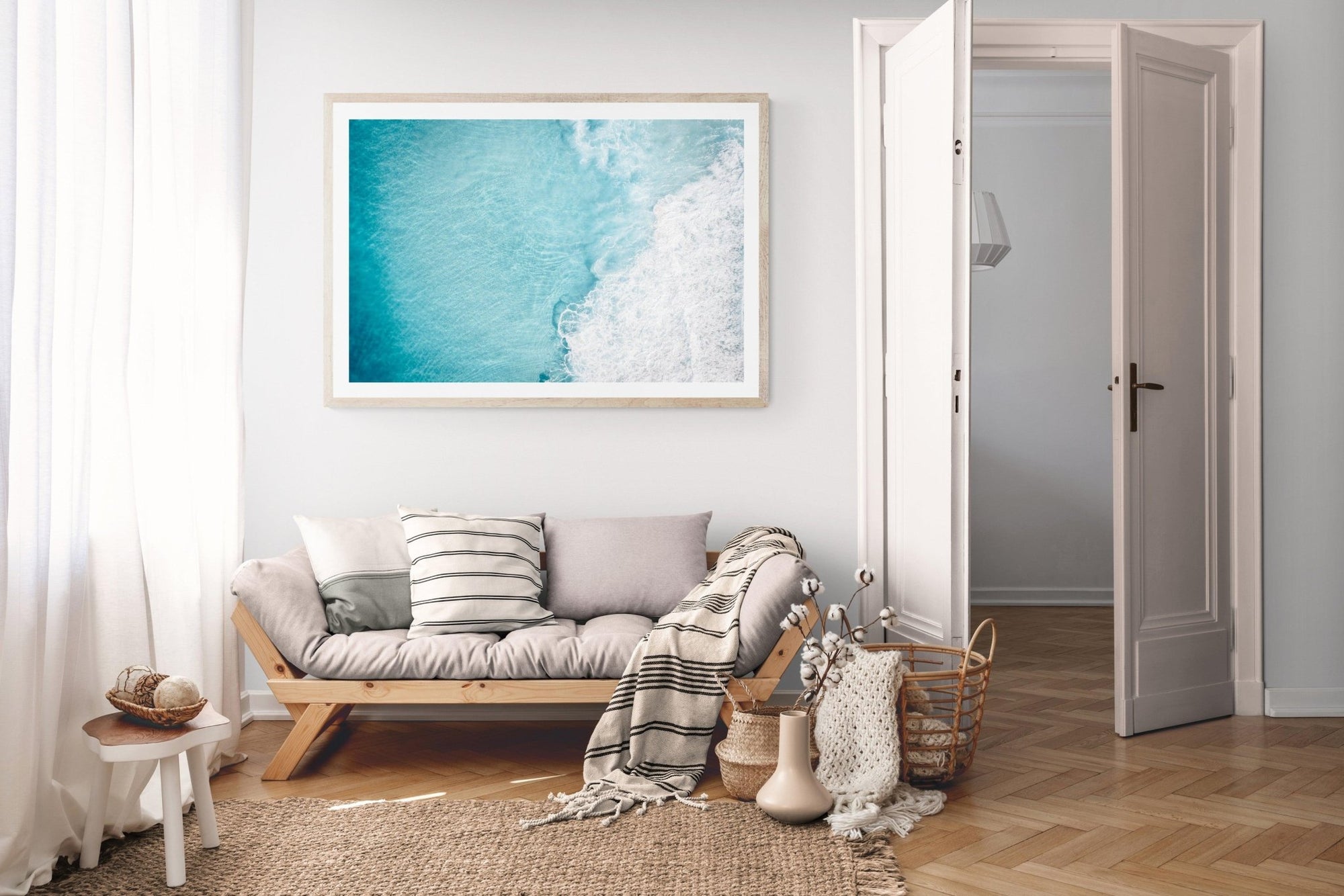 Priya - Scarborough Wall Art - Framed Print - Days Adrift