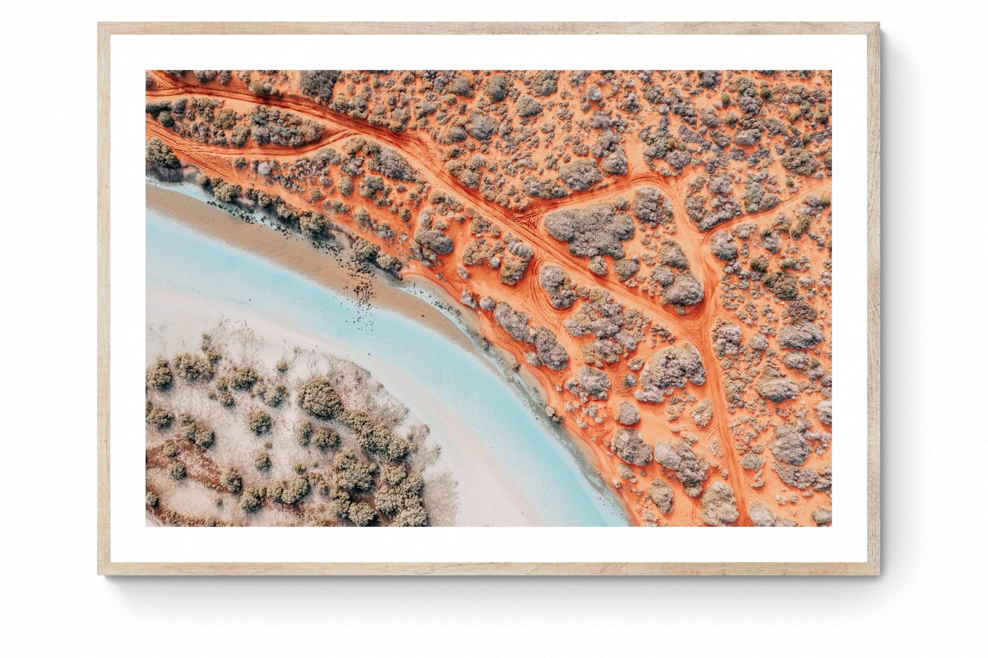 Sacha - Shark Bay Wall Art - Framed Print - Days Adrift