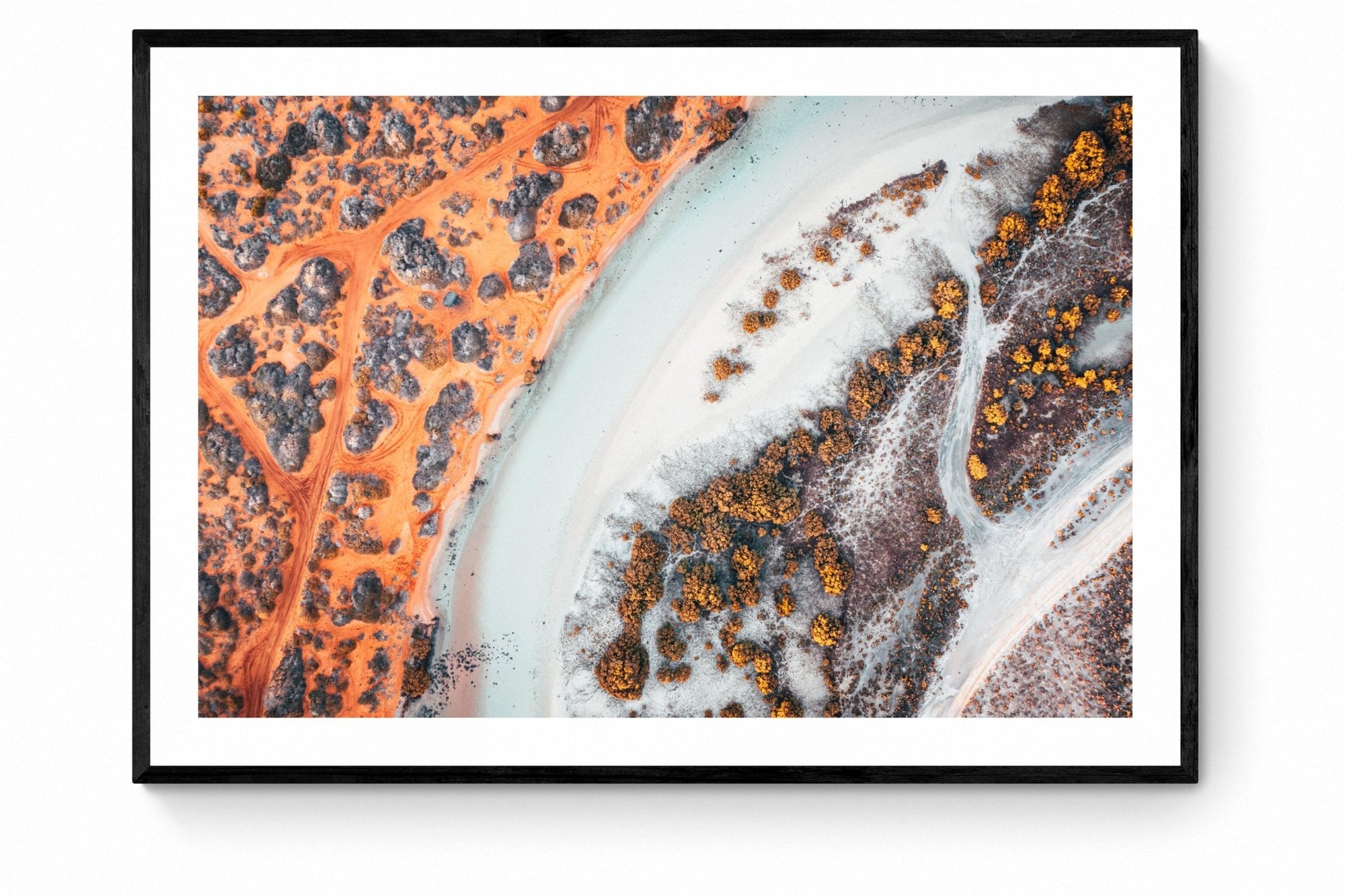 Scott - Shark Bay Wall Art - Framed Print - Days Adrift