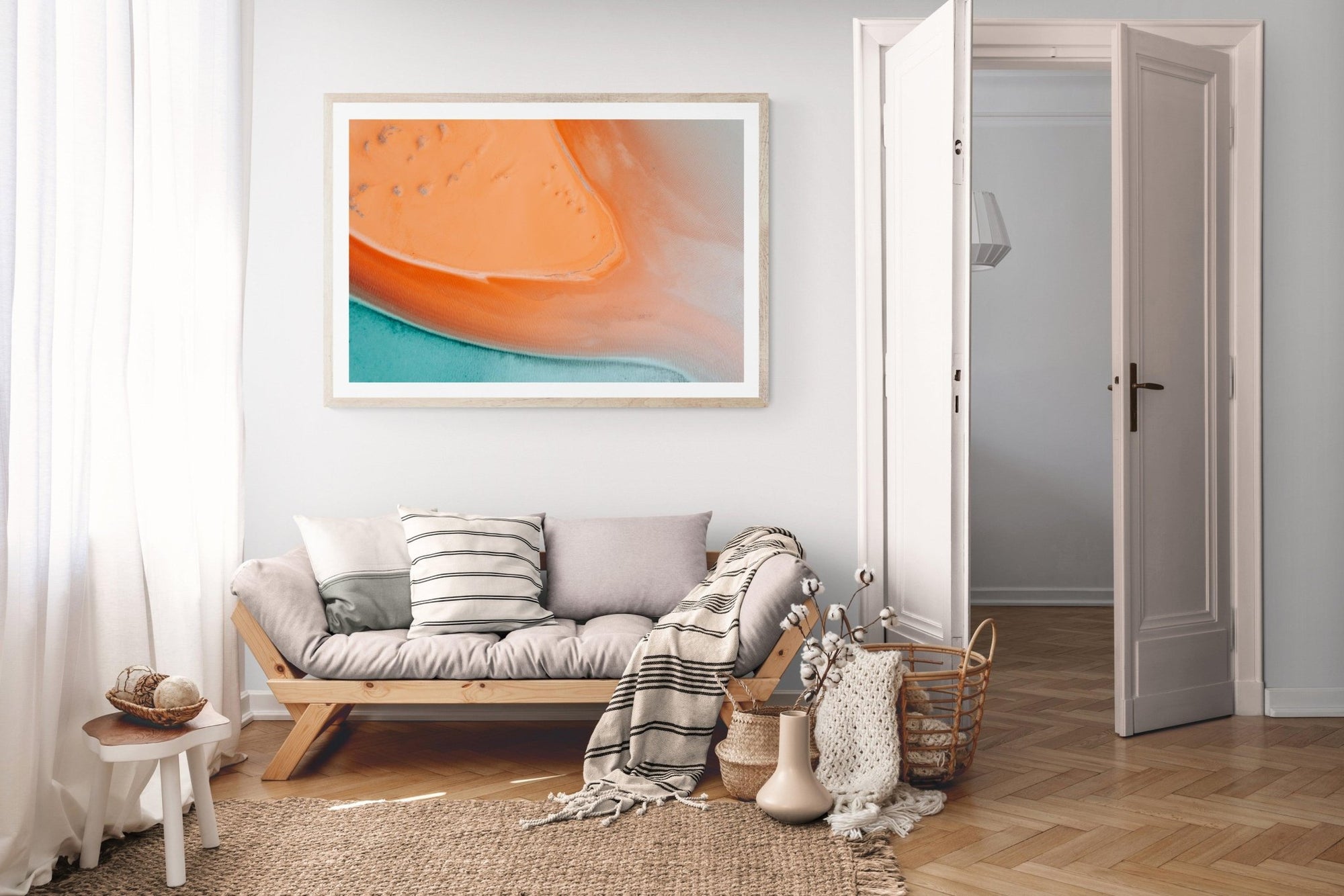 Tahlia - Shark Bay Wall Art - Framed Print - Days Adrift