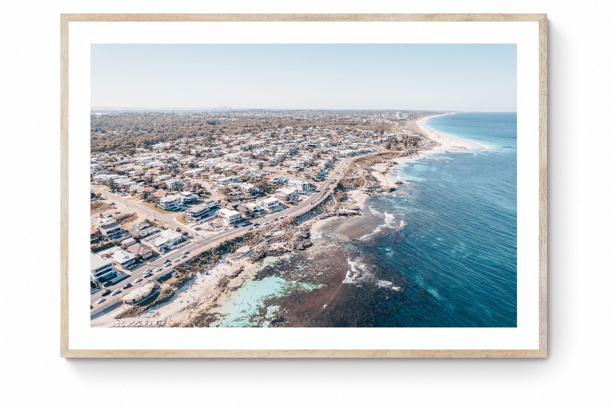 Thea - Mettams Pool Wall Art - Framed Print - Days Adrift