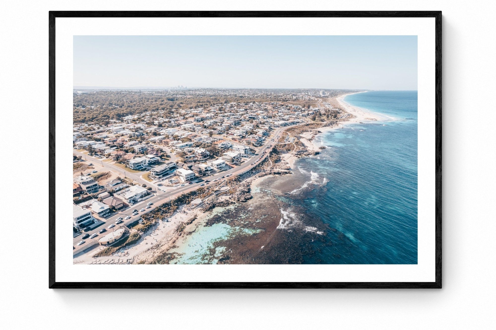 Thea - Mettams Pool Wall Art - Framed Print - Days Adrift