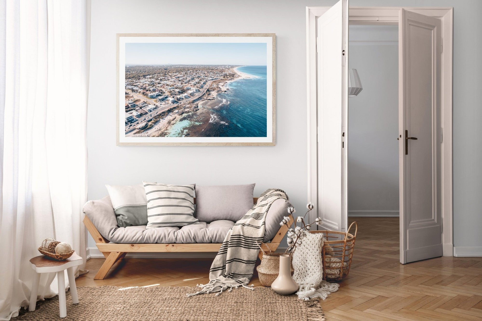 Thea - Mettams Pool Wall Art - Framed Print - Days Adrift