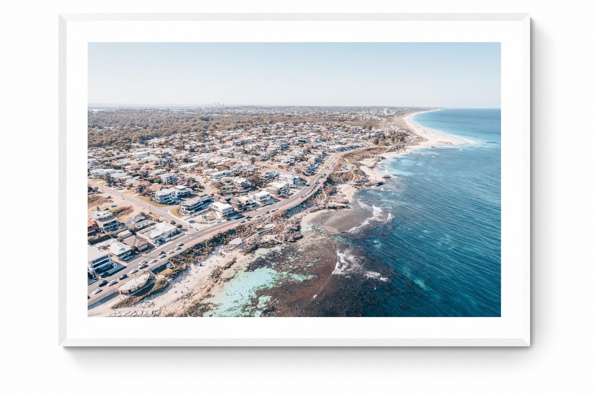 Thea - Mettams Pool Wall Art - Framed Print - Days Adrift