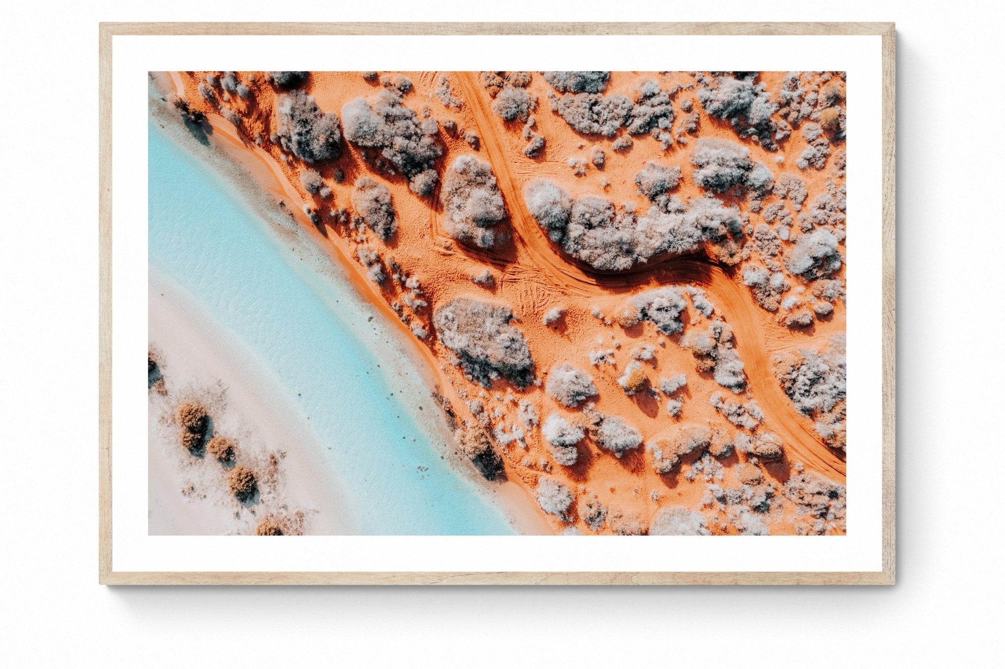 Yehuda - Shark Bay Wall Art - Framed Print - Days Adrift