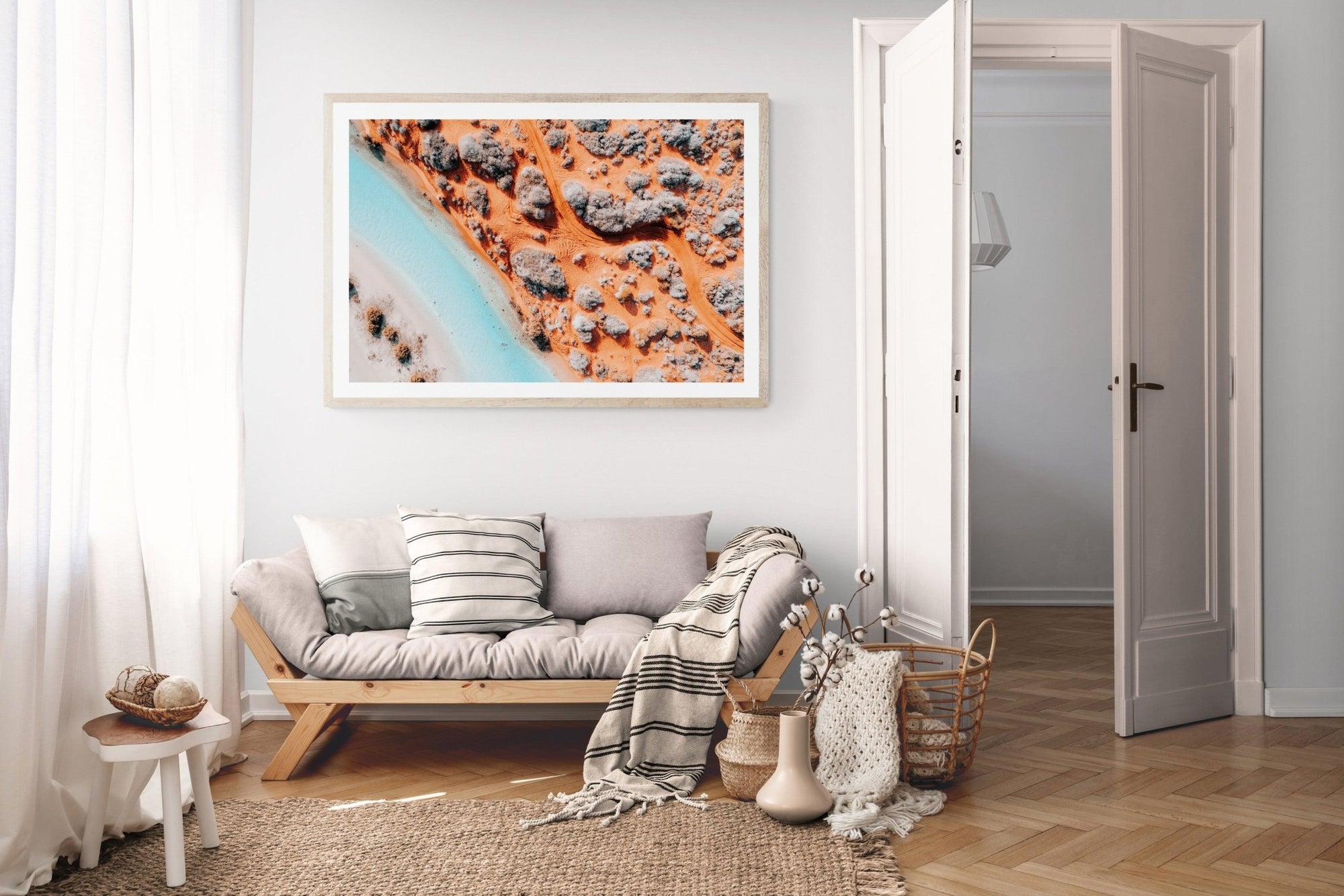 Yehuda - Shark Bay Wall Art - Framed Print - Days Adrift