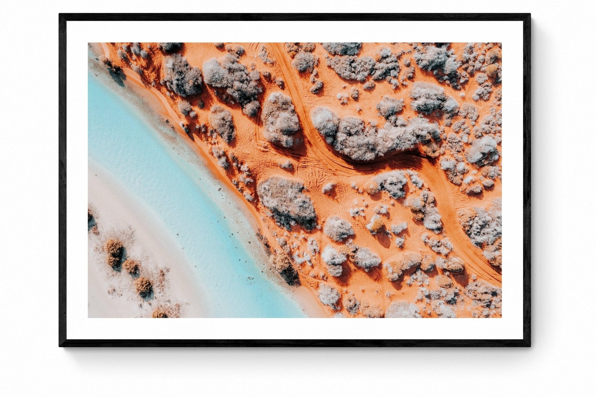 Yehuda - Shark Bay Wall Art - Framed Print - Days Adrift