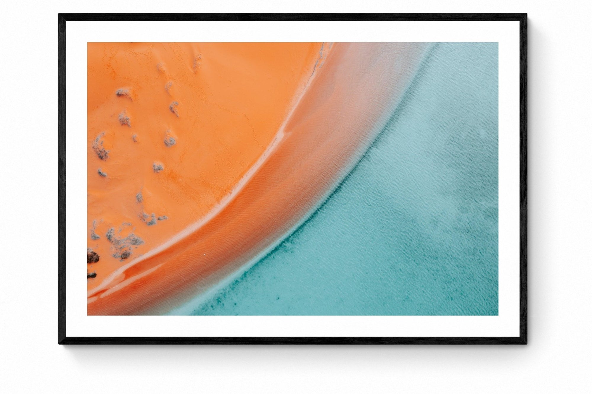 Yuriko - Shark Bay Wall Art - Framed Print - Days Adrift