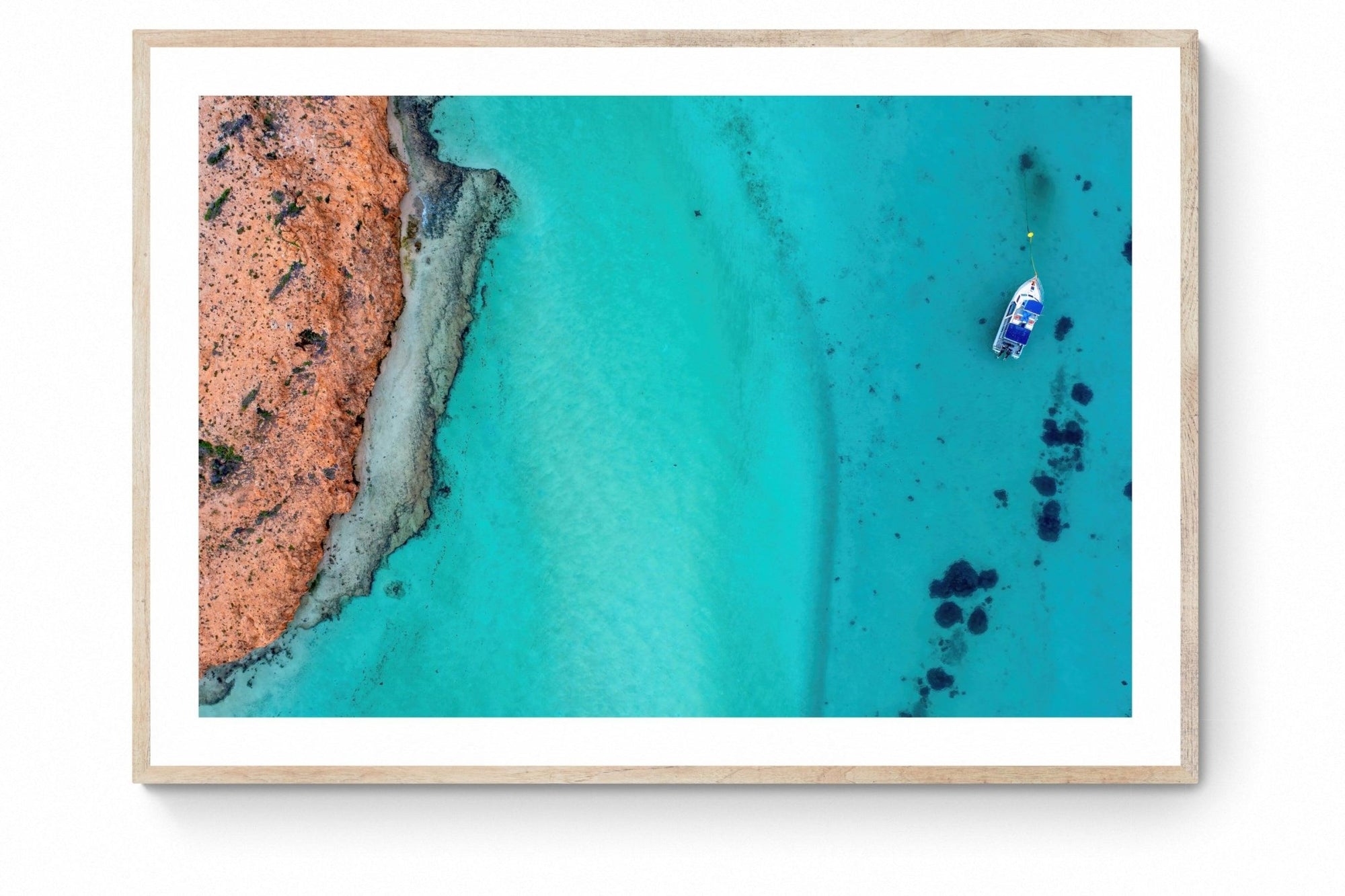 Blair - Coral Bay Wall Art - Framed Print - Days Adrift