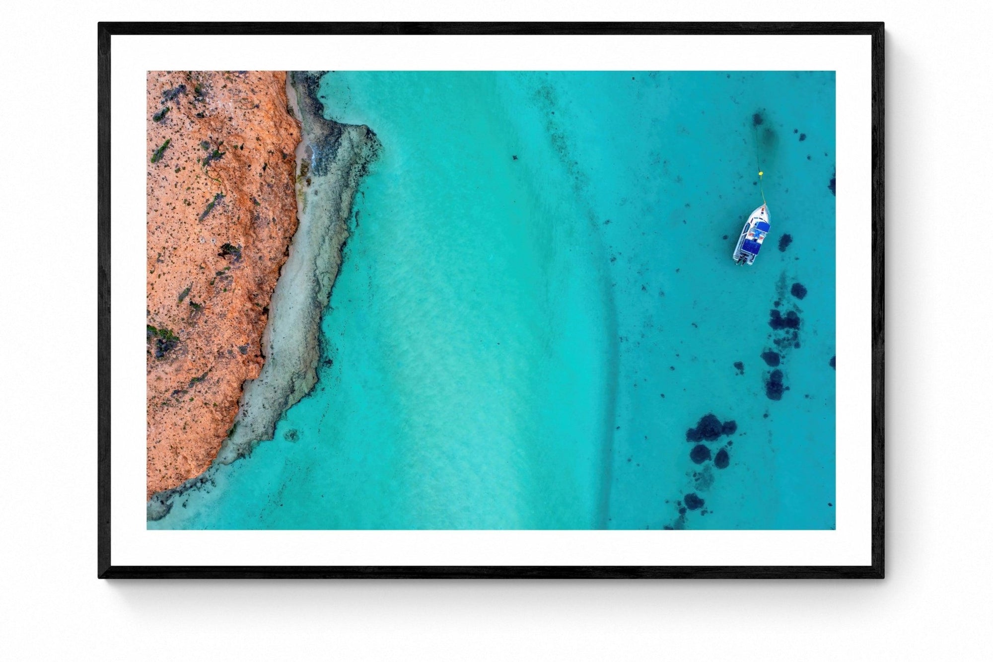 Blair - Coral Bay Wall Art - Framed Print - Days Adrift
