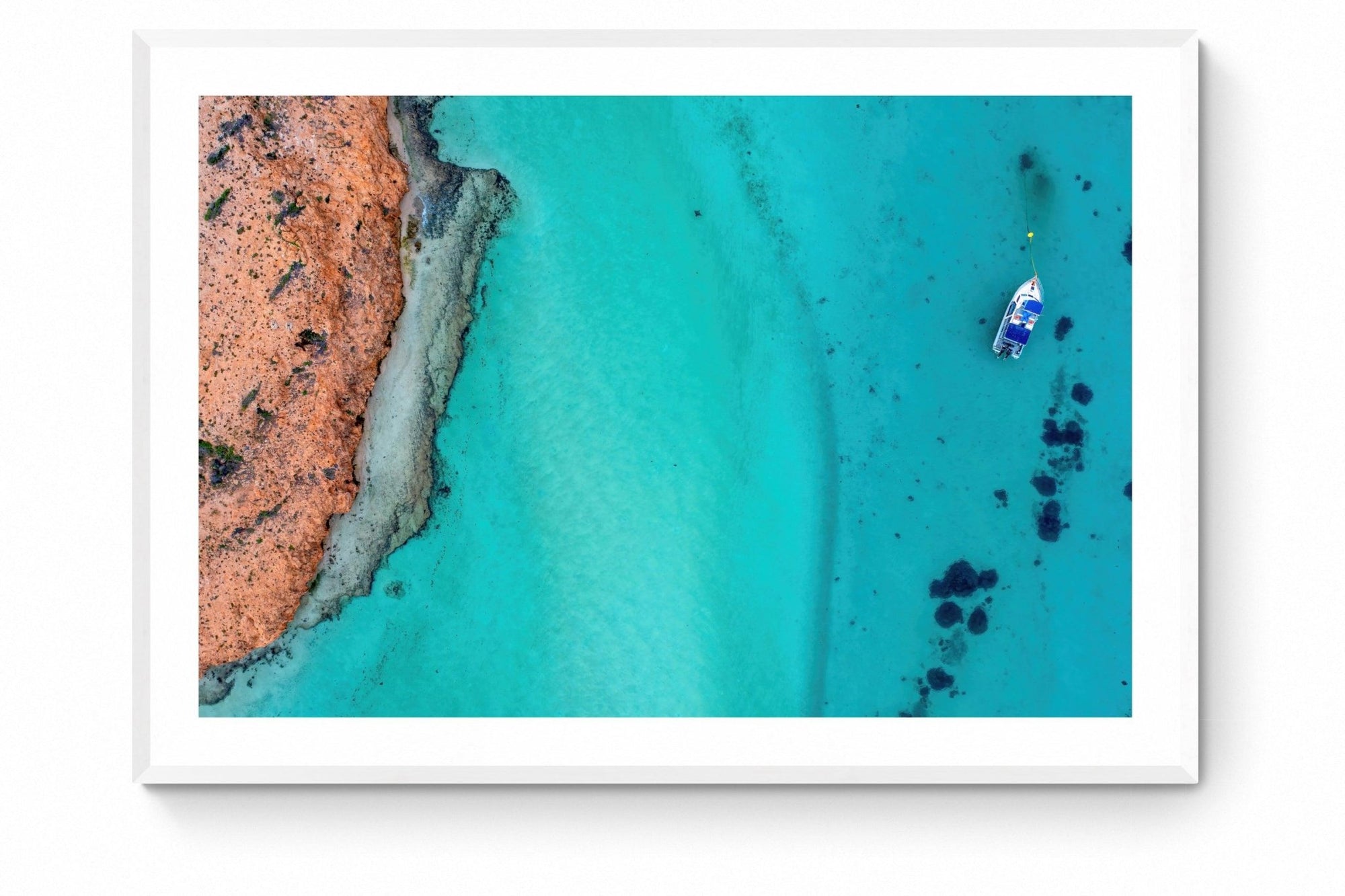 Blair - Coral Bay Wall Art - Framed Print - Days Adrift