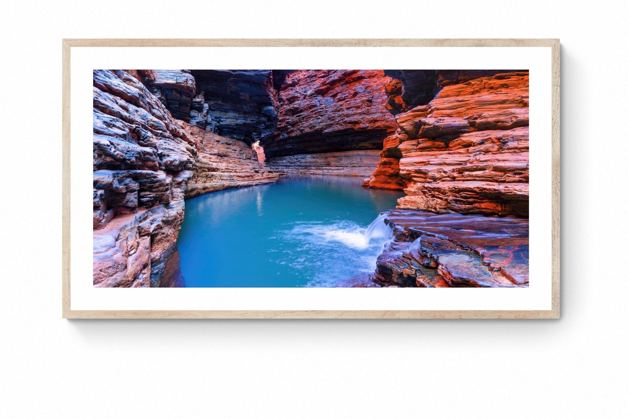 Clay - Karijini Wall Art - Framed Print - Days Adrift