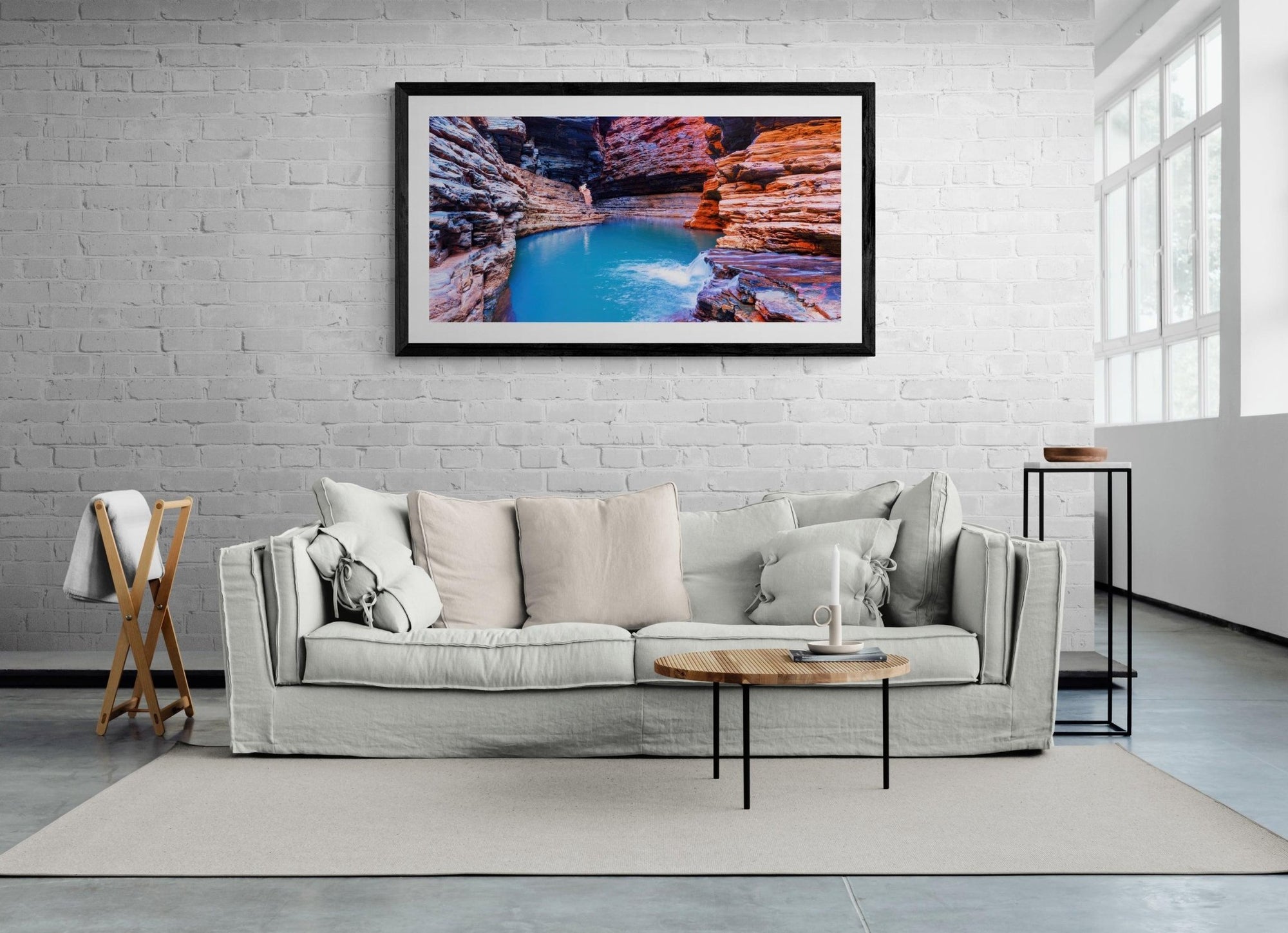Clay - Karijini Wall Art - Framed Print - Days Adrift