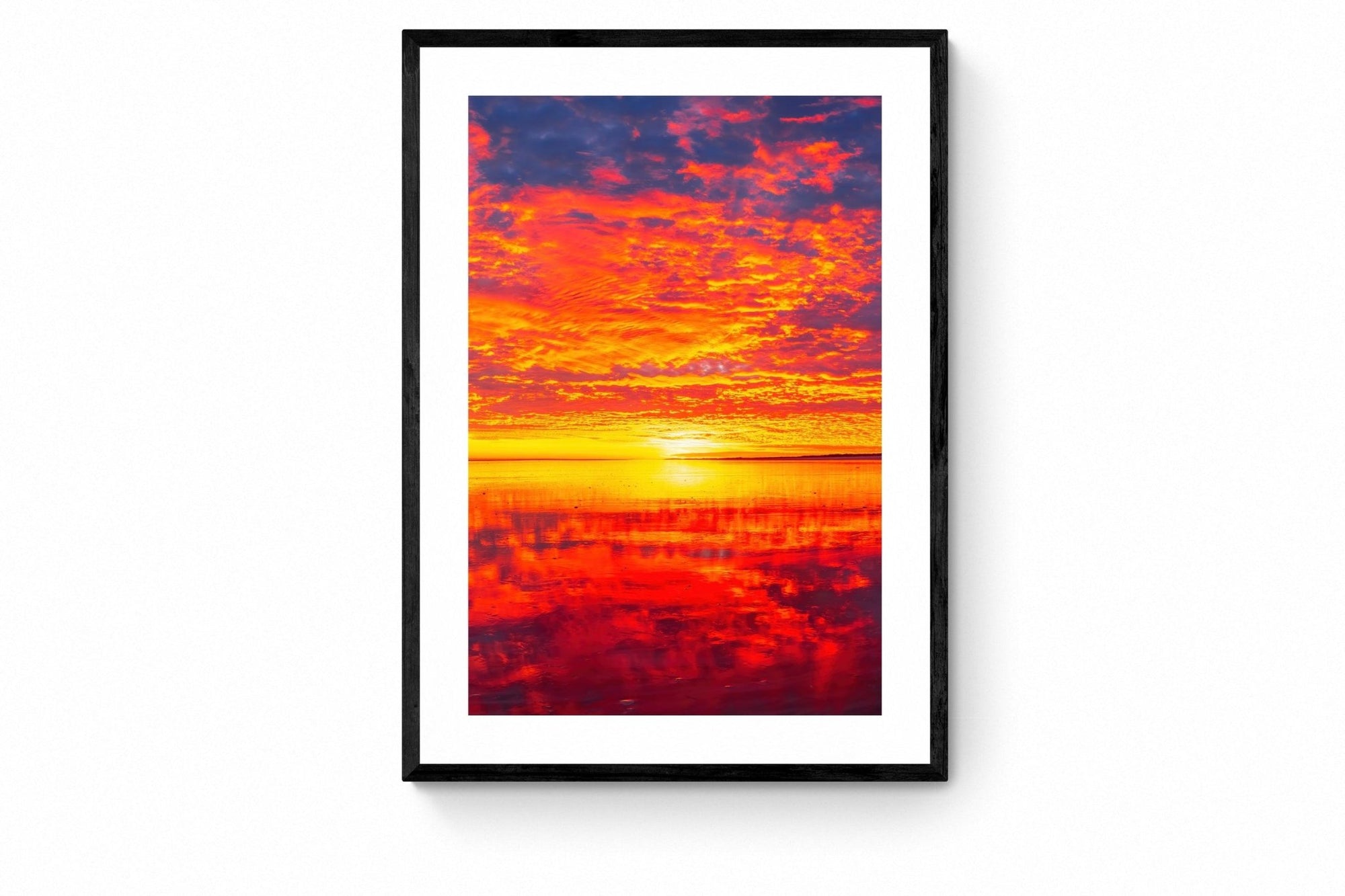 Halley - Eighty Mile Beach Wall Art - Framed Print - Days Adrift
