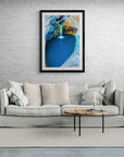 Hana - Spa Pool Wall Art - Framed Print - Days Adrift