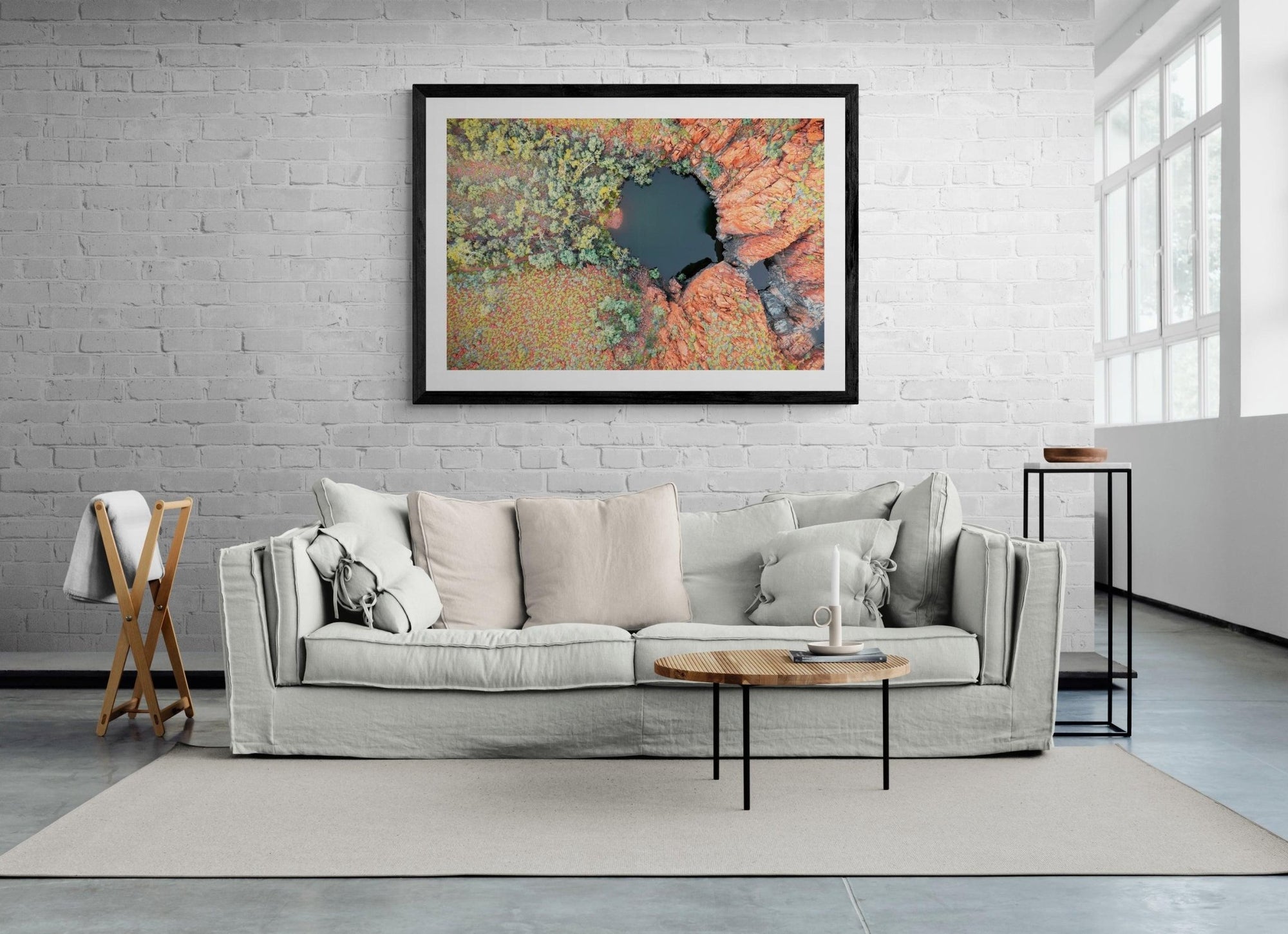 Hylas - Python Pool Wall Art - Framed Print - Days Adrift