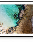 Isra - Coral Bay Wall Art - Framed Print - Days Adrift